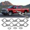MS 92467 Exhaust Manifold Gasket Set for 1997-2015 Chevy GM LS 4.8L 6.0L GMC Chevrolet Silverado 1500 5.3L