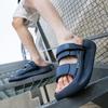 Man Sandals Fashion Sports 5CM Thick EVA Sole Comfortable Soft QuikFoam Slippers Slides Beach Street