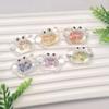100Pcs Ocean Theme Resin Flatback Charms Jellyfish Crab Glow In Dark Cabochon for DIY Scrapbook Phone Case Jewelry Making
