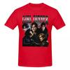 Unisex 9 Requiem Leon S Kennedy Girl Dinner Retro T Shirt Streetwear Cotton Tee Shirt