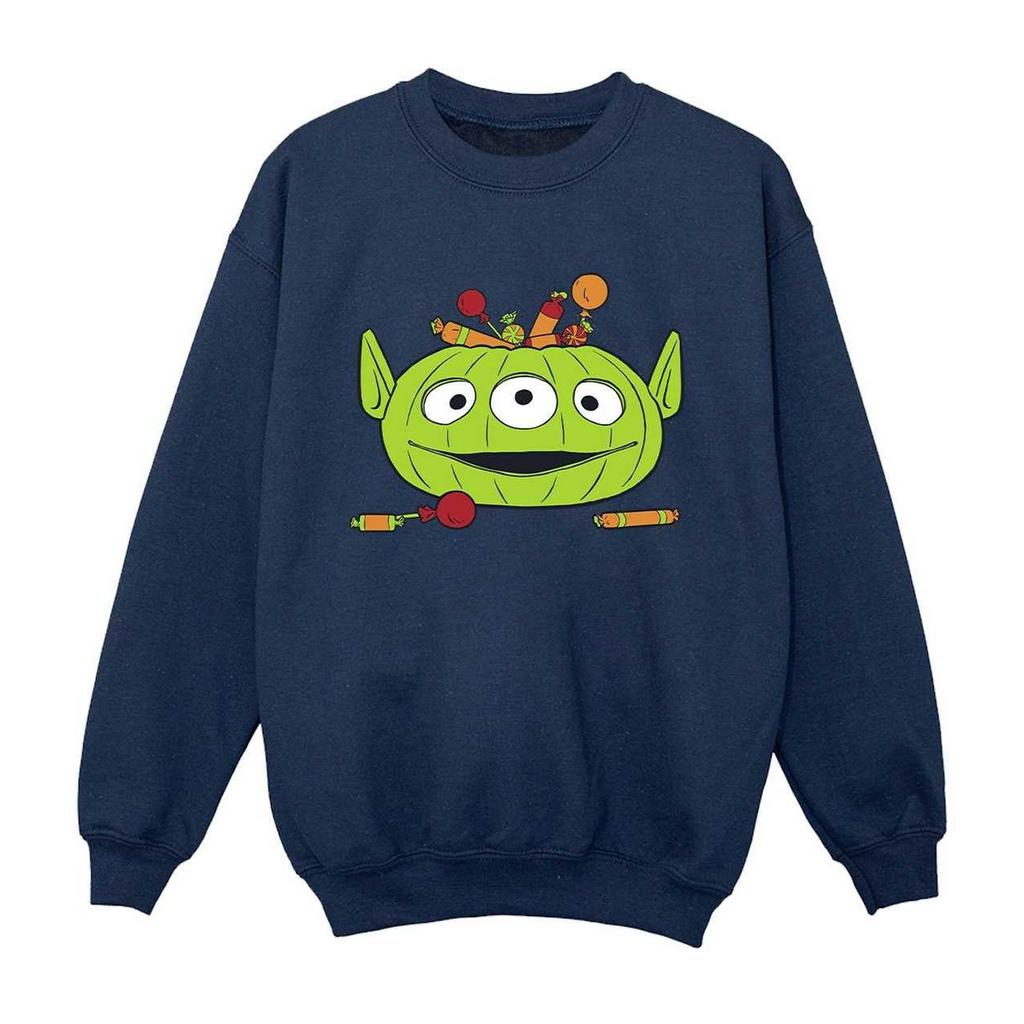 Toy Story Girls Alien Pumpkin Basket Halloween Sweatshirt