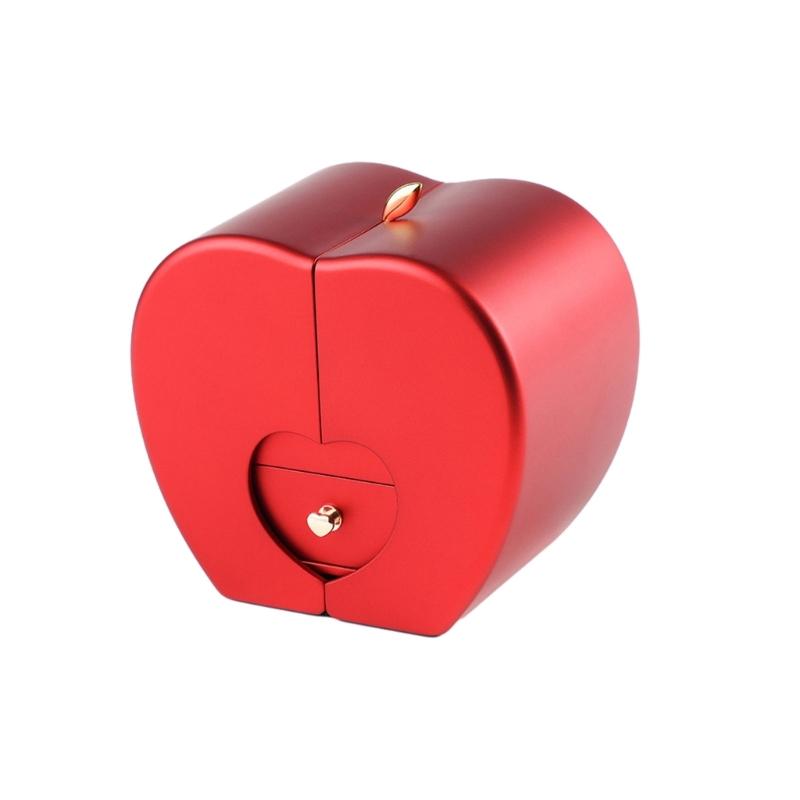 Lifting Rose Gift Box Necklace Rings Storage Box For Women Girlfriend Birthday Christmas Valentine Gifts 2024