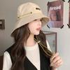 Men's Women's Summer Outdoor Camping Neck Protection Basin Hat Japanese Style Large Eave Sunshade Leisure Sun Protection Waterproof Hat