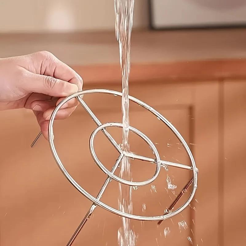 Stainless Steel Skewer Rack Vertical Hanging Grill Stand Round Kebab Holder Barbecue Meat Rack Air Fryer Accessories Kitchen BBQ Tools