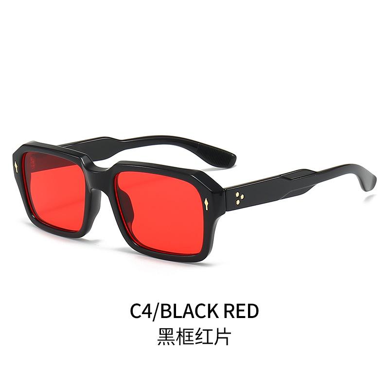 Polarization Sunglasses Men Women Vintage Trendy Square Gradient Shades Sun Glasses Luxury Brand Design Fashion Eyewear