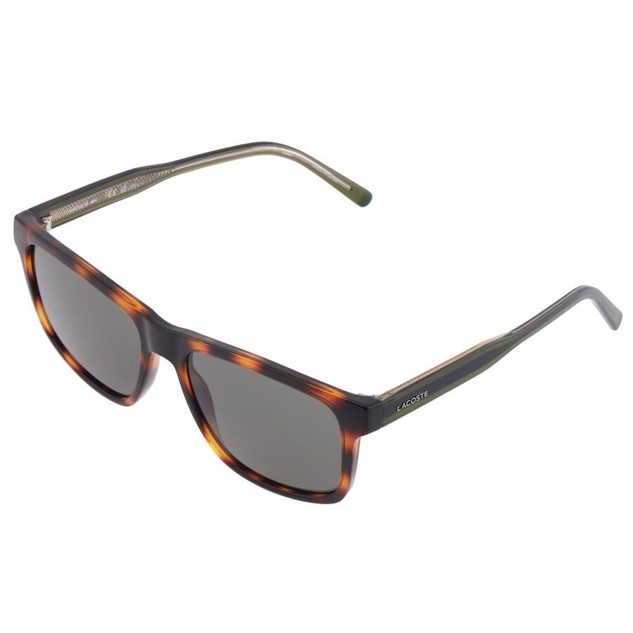LacoSte Green Square Men S SunglaSSeS l6025S 214 56