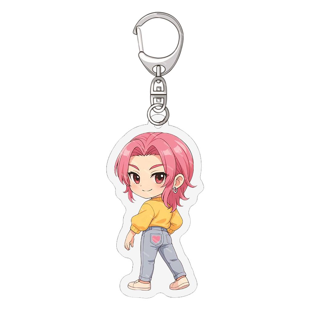 Acrylic Keychain Pendant – Cute Decorative Gift For Student Backpacks