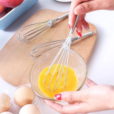Stainless Steel Manual Egg Whisk, Kitchen Baking Cream Egg Beater Mixing Stirring Tool