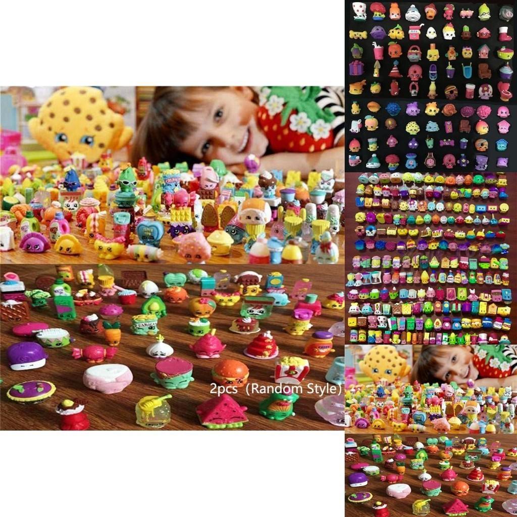 New Arrival 2pcs Of Shopkins Season 2-5 Mini Action Figure Toys Great Gift For Kids