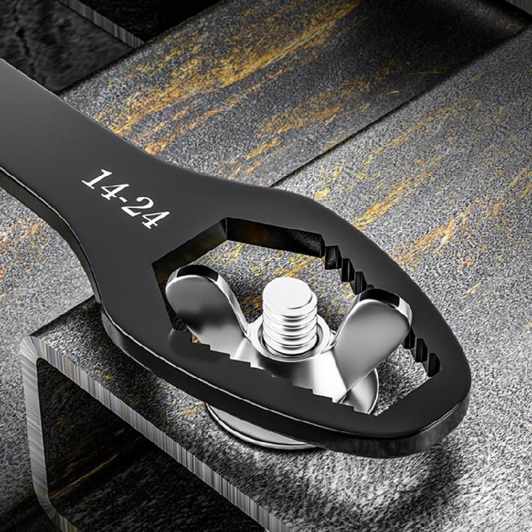 Wrench Adjustable Multifunctional Wrench 8-24mm Manual Repair Tool Bicycles Motorcycle Car Repair Tool Wrench
