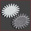 Nail Art Color Palette: 20-Color Transparent Oval Nail Polish Display Board