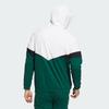 Adidas Twistknit Series Casual Simple Hoodie Long Sleeve Sweatshirt Men White Academy Green IM7226