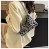 Women's Sequin Pillow Bag Fashion Trendy Single Shoulder Crossbody Bag Small Size