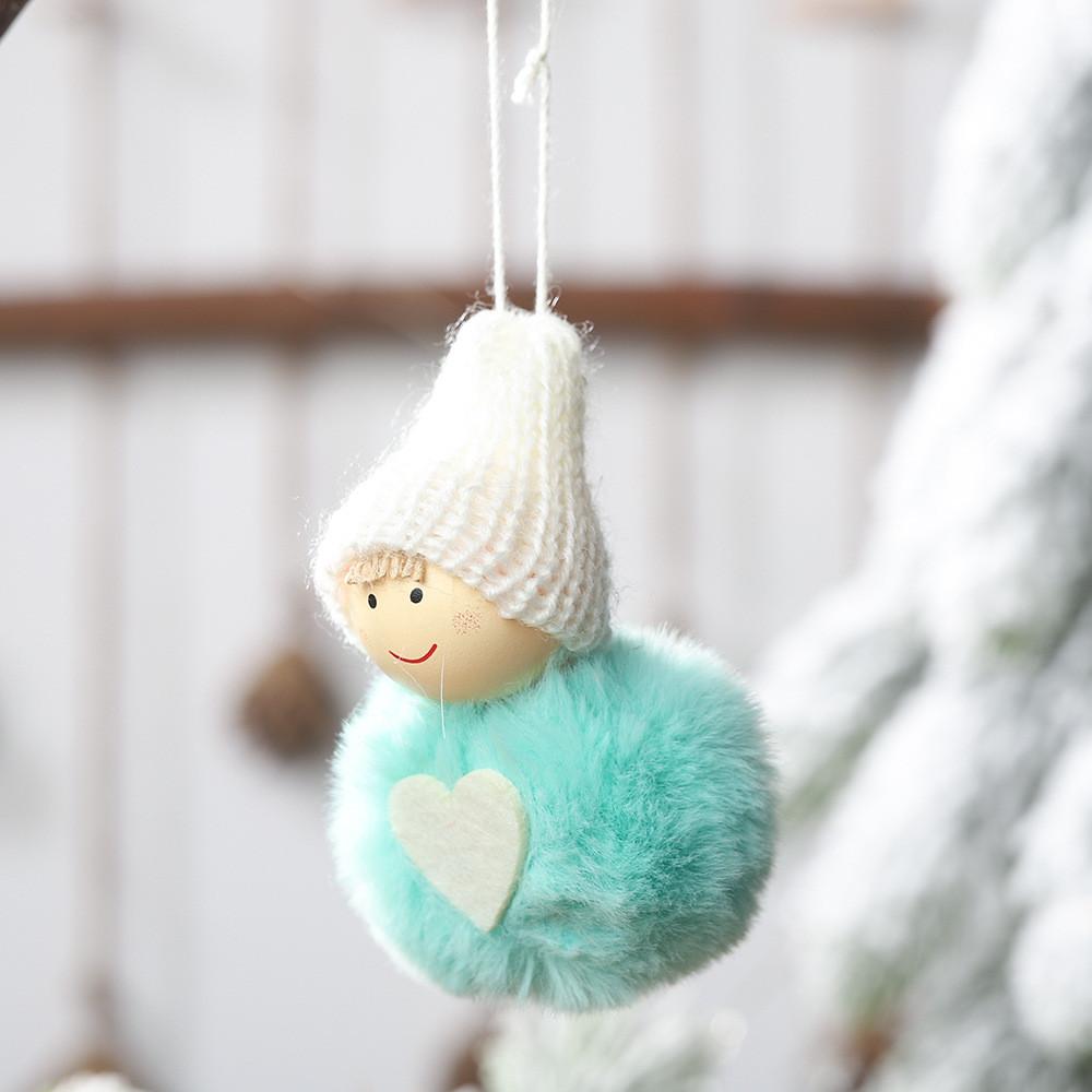 Charming Mini Snowman Plush Doll Ornament Perfect For Christmas Tree Decor