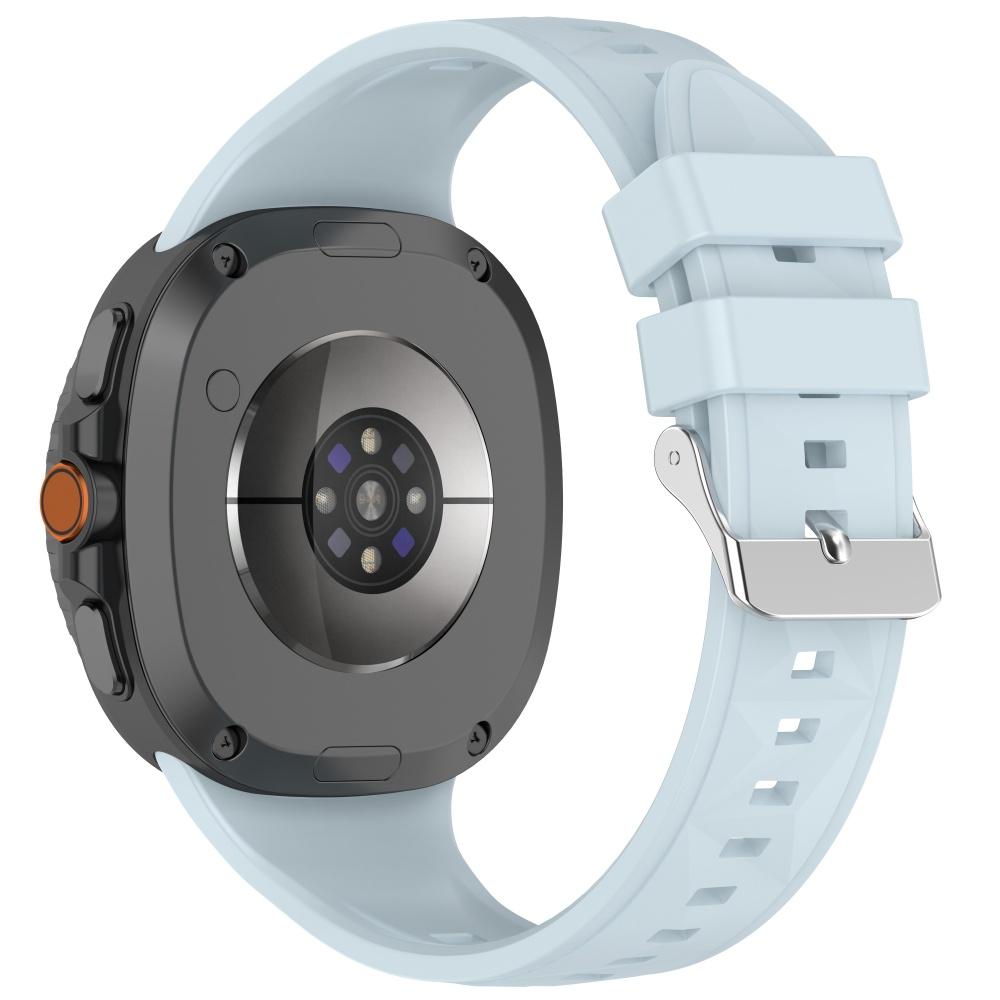 Pulseira de Relógio Para Samsung Galaxy Watch 8 44mm 40mm Pulseira de Silicone Respirável Para Samsung Watch 8 Classic 46mm Pulseira