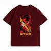 Demon Slayer Tanjiro Kamado 100% Cotton Unisex's T-Shirt, Summer New Unisex's Clothing, Casual Short Sleeve Anime Print Tee