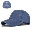 Cap Tongue Duck With Holes Ponytail Washed Baseball Cap Net Cap Cotton Material