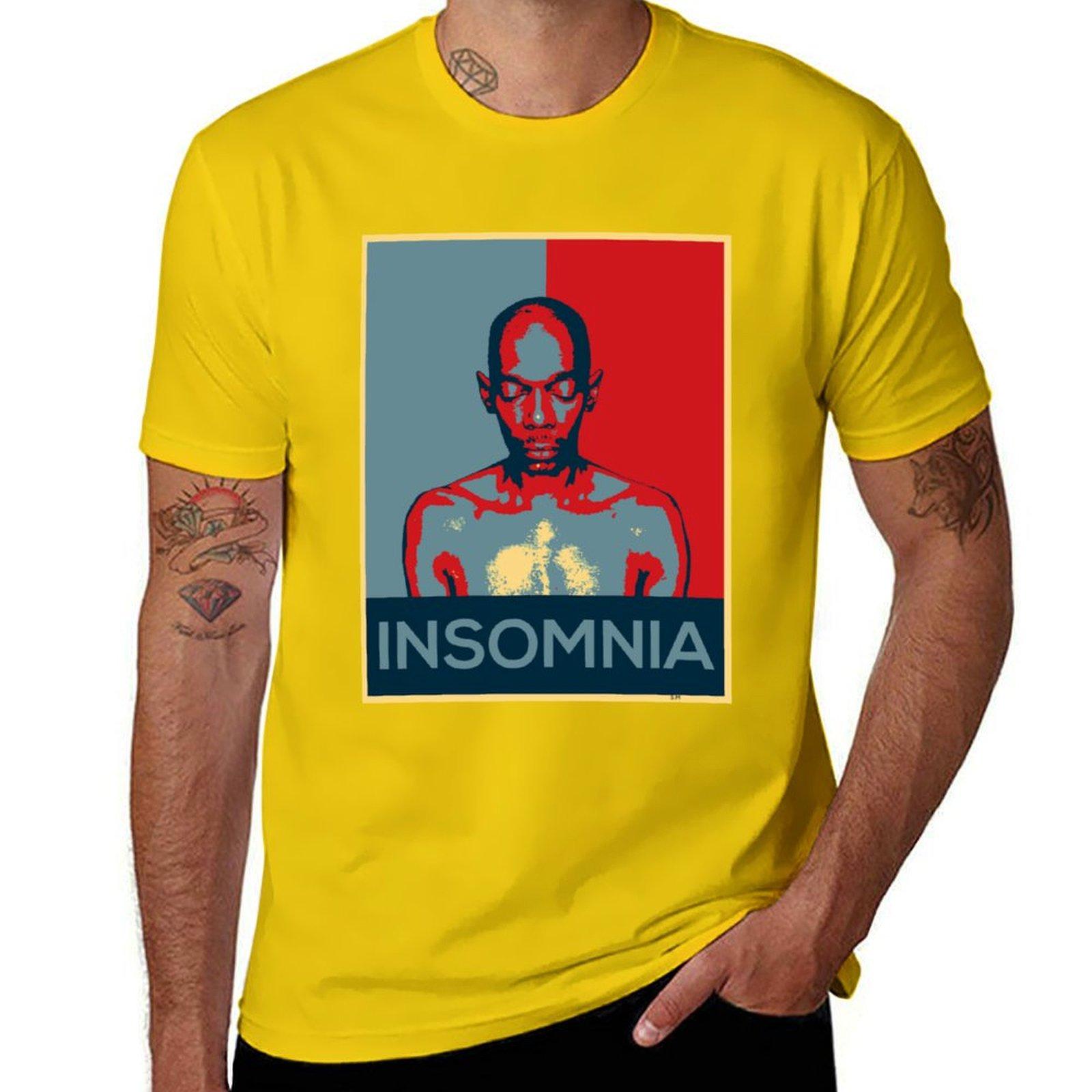 Insomnia Faithless Футболки заготовки винтажная хиппи одежда быстросохнущая дизайнерская футболка мужская 4XL