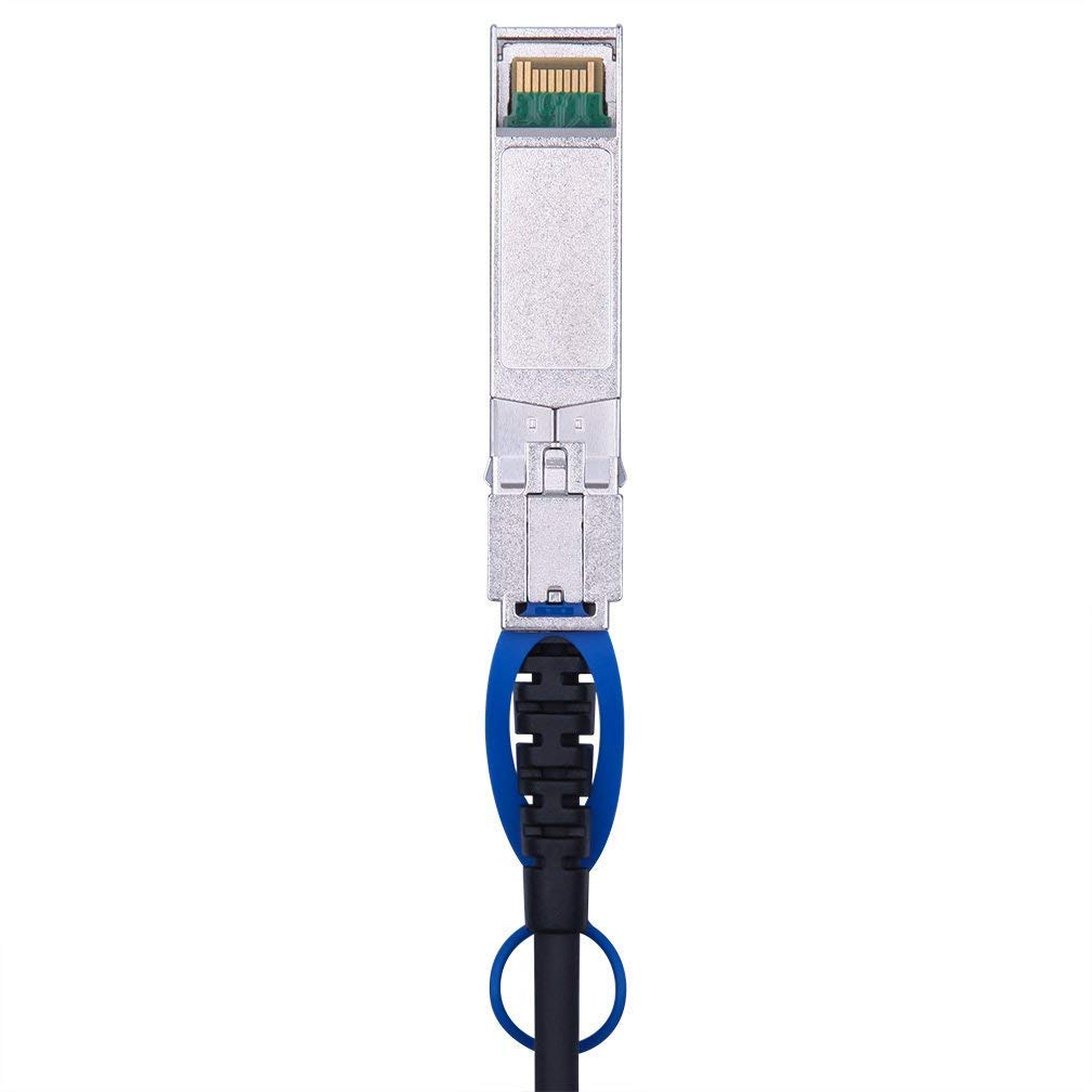 10Gtek 25G SFP28 SFP+ DAC Cable 25GBASE-CR SFP28 To SFP28 Passive Direct Connection Copper Wire Twinax Cable Compatible with Cisco SFP-H25GB-CU1M, Mer