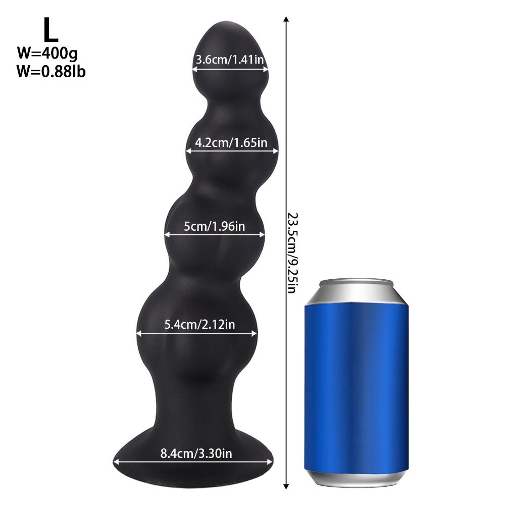 4-Ball Muscle Design Anal Plug – Prostate & G-Spot Massager for Men and Women, Adult Sensual Wellness Toy