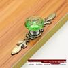 Transparent Black Crystal Pull Handle for Cabinets and Wardrobes - European Modern Design, Solid and Thickened.