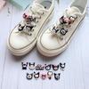 Kuromi Cartoon Shoe Buckle Accessory for AF1 Kids' Shoelaces - DIY Decoration.