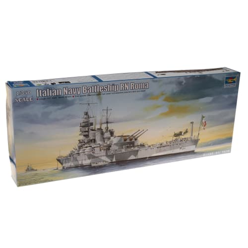 Trumpeter 1/350 Battleship Series Italian Navy Battleship Roma Plastic Model