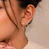 Gold Plated Earrings for Women: Hypoallergenic Pearl Drop, Dainty Huggie Hoop Stack – Compatible with 14k Gold