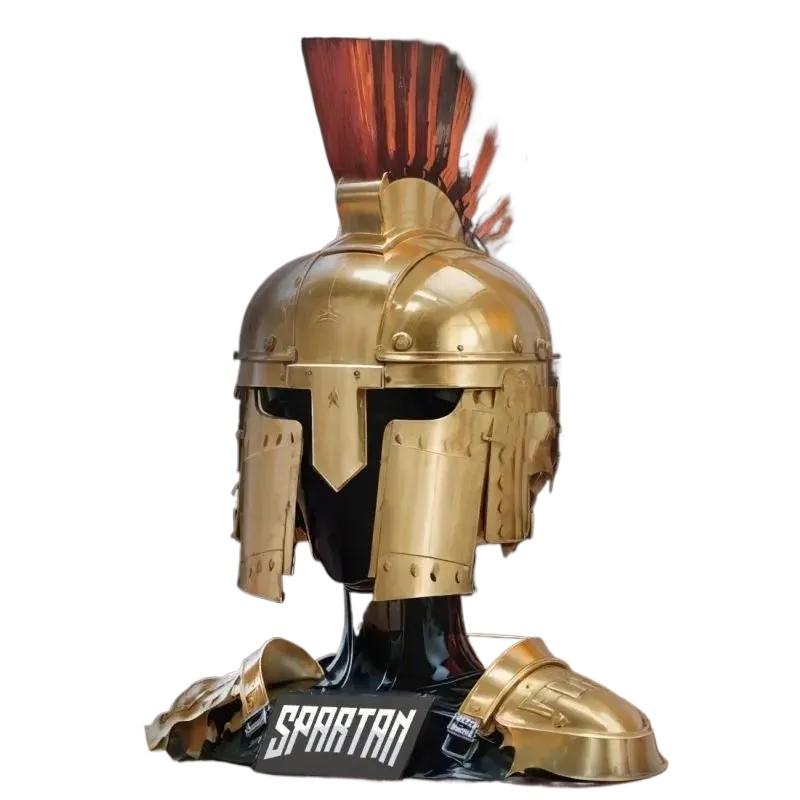 33900 Roman Centurion Helmet Building Set Collectible Soldier Helmet Model Home Display Decor 591pcs/set