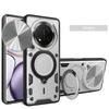 Slide Camera Cases For Honor X9C X9B X9A X8B X8A X8 X7B X7A X6 90 Lite Magnetic Phone Case For Honor Magic 7 6 5 Lite Pro Cover
