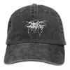 Darkthrone True Norwegian Baseball Cap Black Metal Outdoor Gym Sun Visor Washed Hip Hop Hats Male Vintage Design Baseball Caps