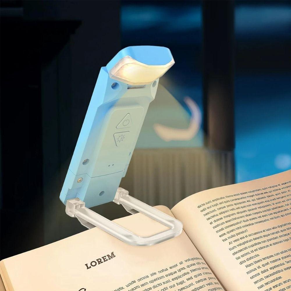 Rechargeable Clip on Book Light Eye Protection Clip Desk Light Mini LED Book Light  Night Light