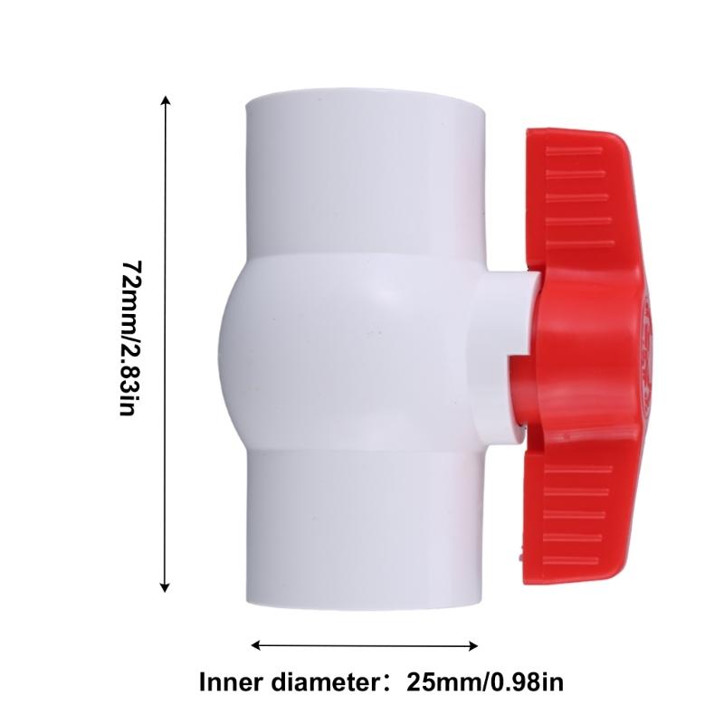 Professionelle PVC-Ventile mit sicherer Abdichtung Auslaufsichere Ventile Mehrere Größen für landwirtschaftliche Bewässerungsanwendungen