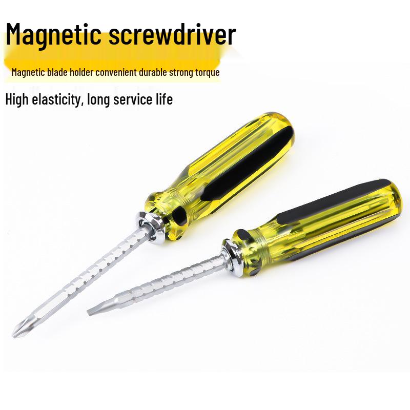 Penggong Multifunctional Telescopic Magnetic Screwdriver, Double-headed Phillips & Slotted.