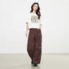 Elva' Island Pantaloni Casual Estivi Moda Donna Gamba Dritta