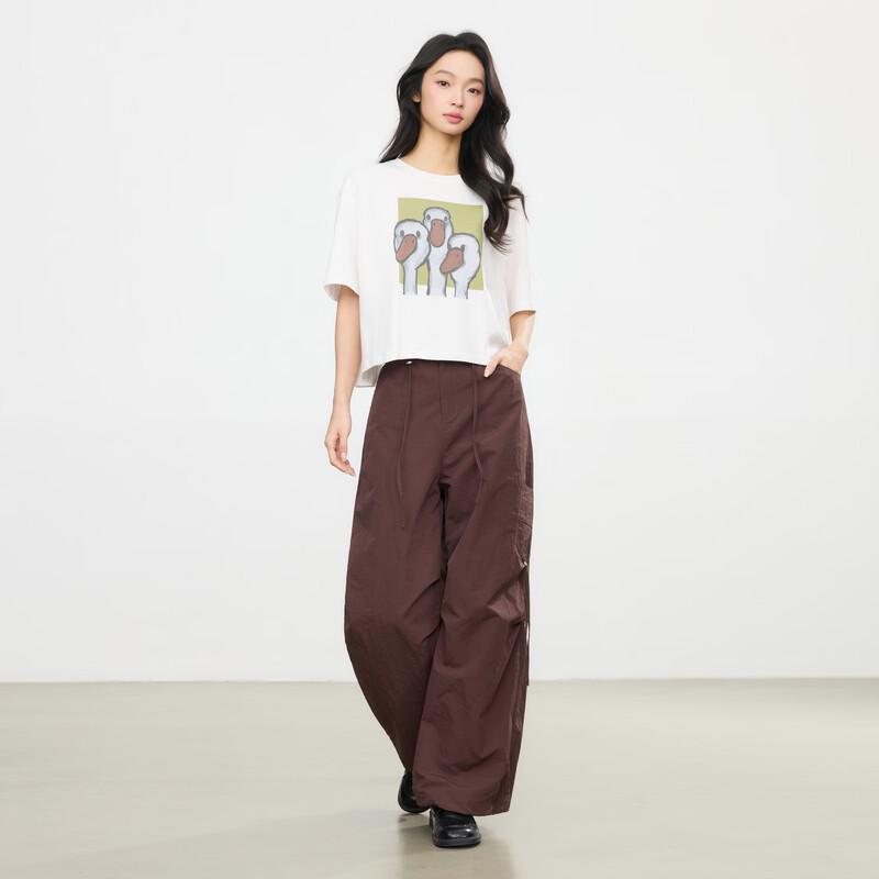 Elva' Island Pantaloni Casual Estivi Moda Donna Gamba Dritta