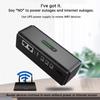 2025 New 8800/10400Mah DC Uninterruptible Power Supply UPS Router Optical Cat Built-in Adapter Backup Power Supply 5V 9V 12V 24V