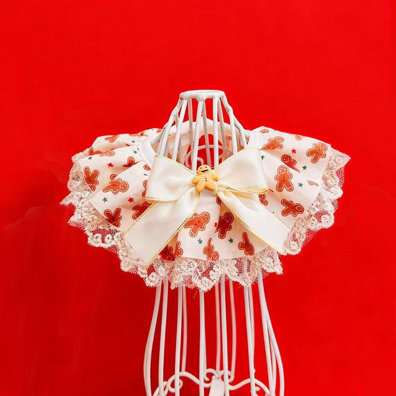 New Pet Scarf: Dog & Cat Drool Bib, Neck Warmer, Bow Tie, Small/Medium Accessories.