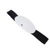 Lumbar Massager EMS Pulse Heating Waist Body Slimming Massage Belt Abdominal Massager White