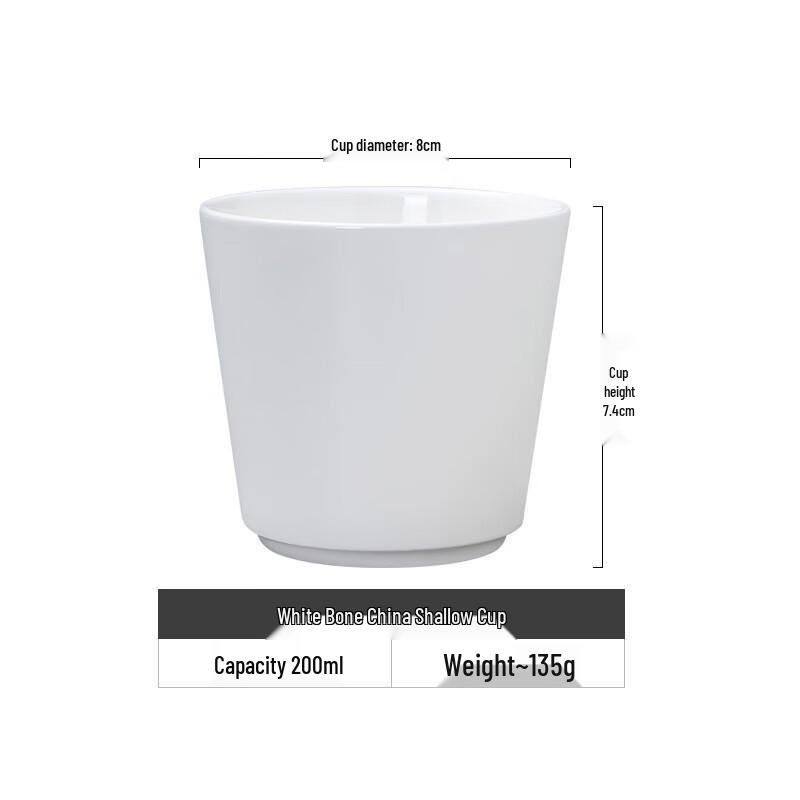 AMPEREX Pure White Bone China Tea Set