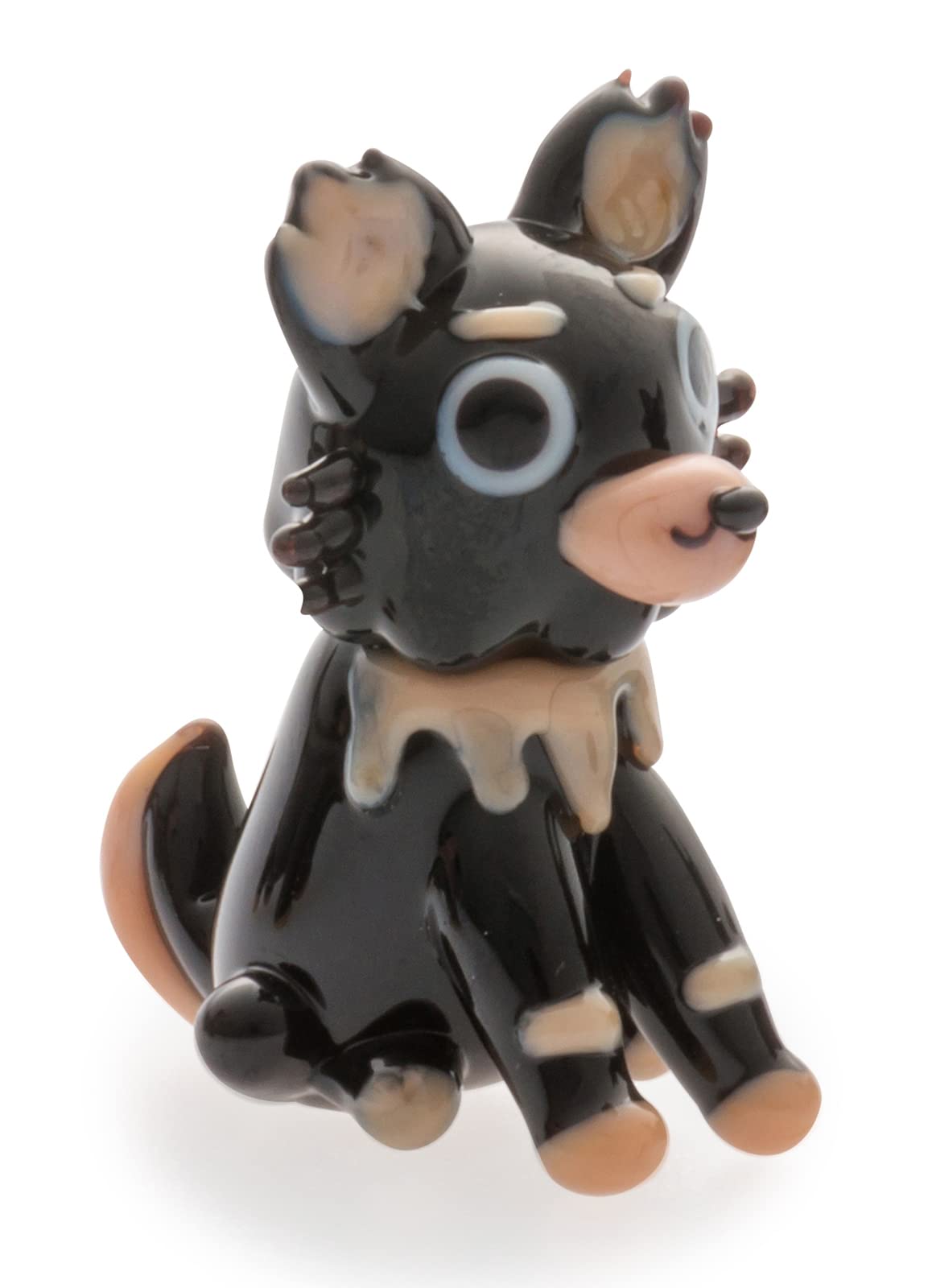 

Castle Enterprise New Adorable Glass Pomeranian