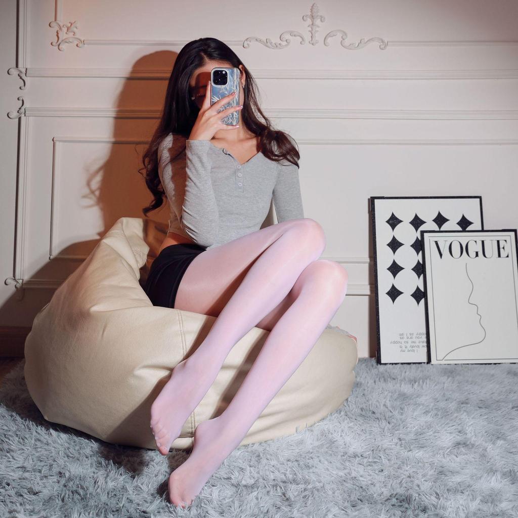 8D High-grade Silky Horse Oil Stockings: Anti-snag, Non-slip, Plus Size, Shaping Women's Gloss Stockings