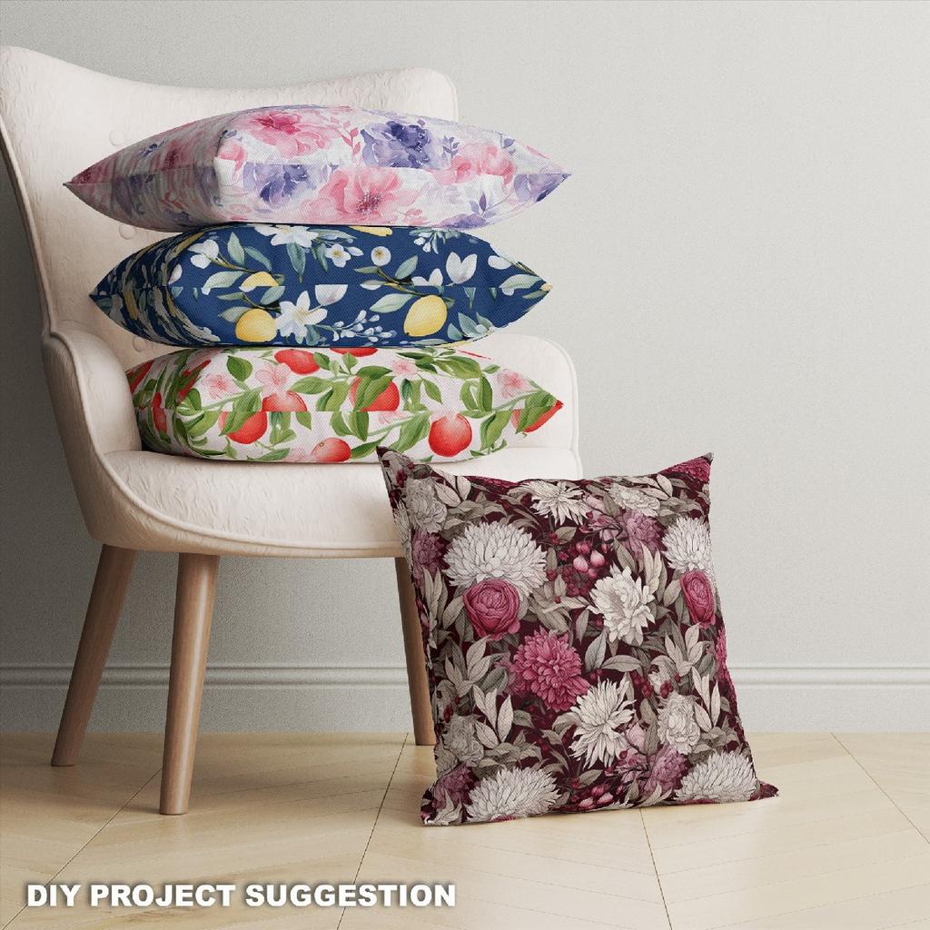 Outdoor Dekostoffe Oxford - Motiv Blumen I Dx5454