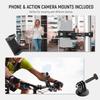 NEEWER Super Clamp with Ballhead Magic Arm, Cold Shoe, Phone/Action Camera Mount Adapter Compatible with SmallRig GoPro DJI