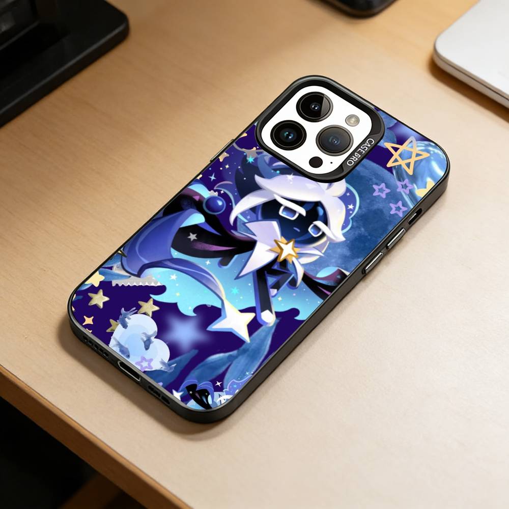 C-Cookie R-Run K-Kingdom Phone Case For iPhone 17,16,15,14,13,12,11 Plus,Pro Max,XS,Colored Silver Plated Inside Cover iPhone16e