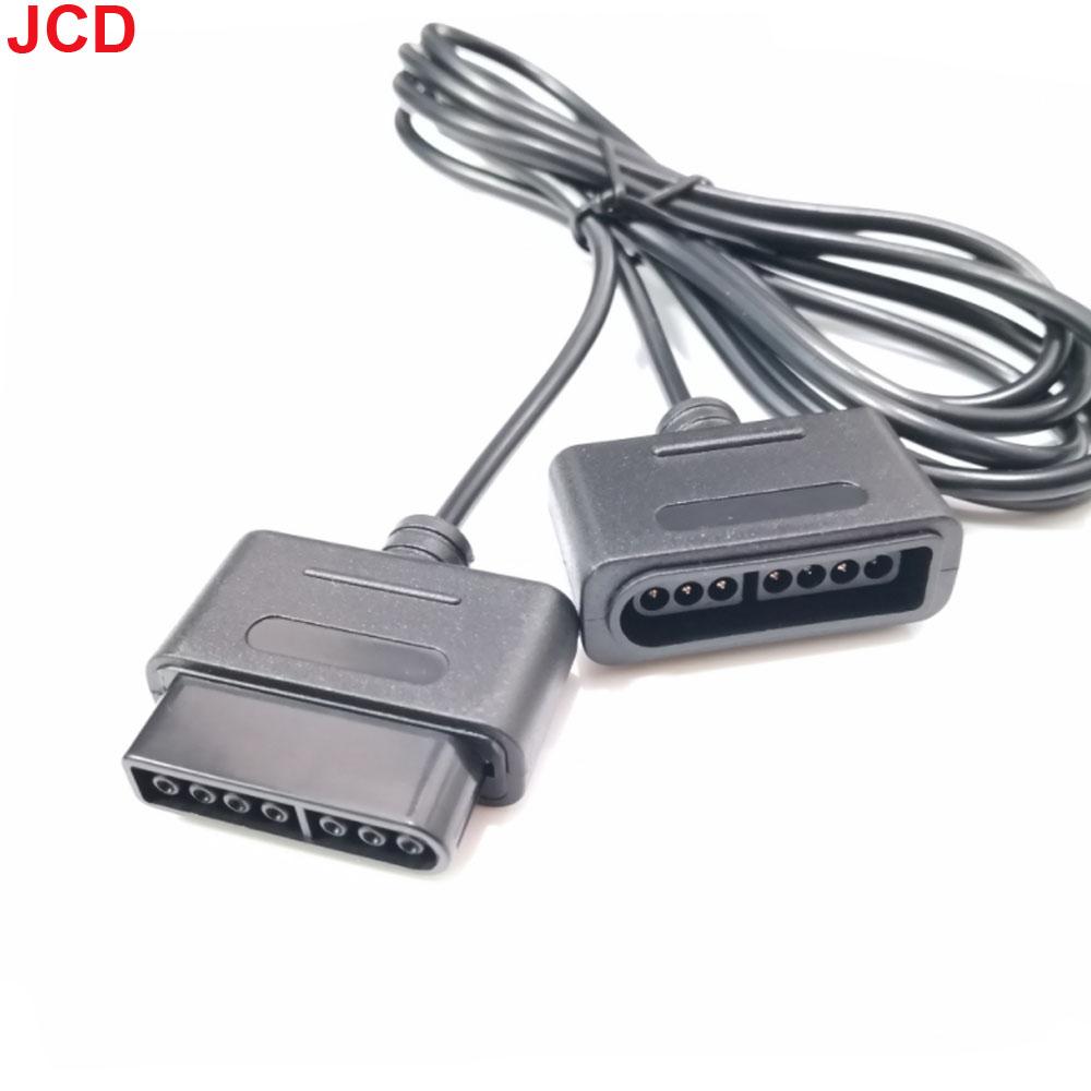 JCD 1pcs 1.8m Game Controller Extension Cable Data Cord For SNES Controller Extension Cable For Super SNES Controller