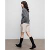 Demana Women's Merino Wool Diamond Knit Cardigan