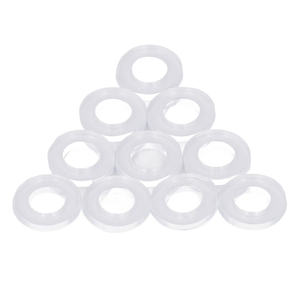 10PCS Soda Machine Adapter Washers CO2 Quick Converter Gaskets Silicone O Rings for Soda Maker Hose CO2 Quick Converter Gasket