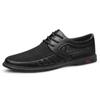 Classic Breathable Oxford Shoes For Men Flats Shoes Moccasins Man Business Shoes