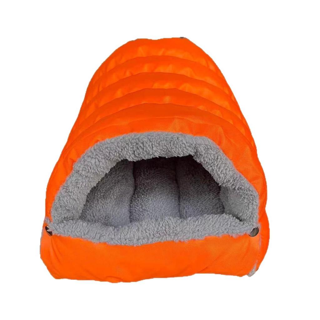 Winter Warm Cat & Dog Bed: Semi-Enclosed, All-Season Pet Nest